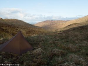 Into the hills from Applin - Gleann na h-lola