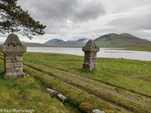 Loch Pattack with Carn Dearg behind on right