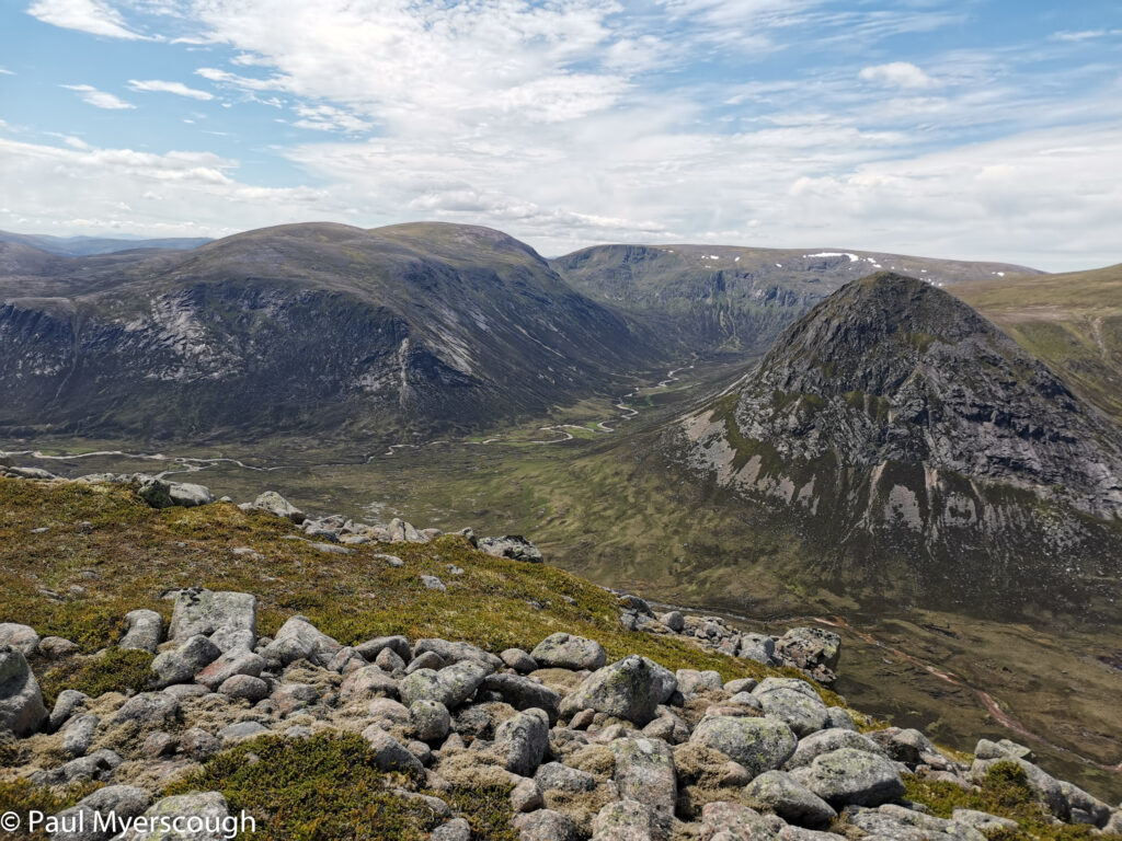 Glen Guesachan from Carn a' Mhaim