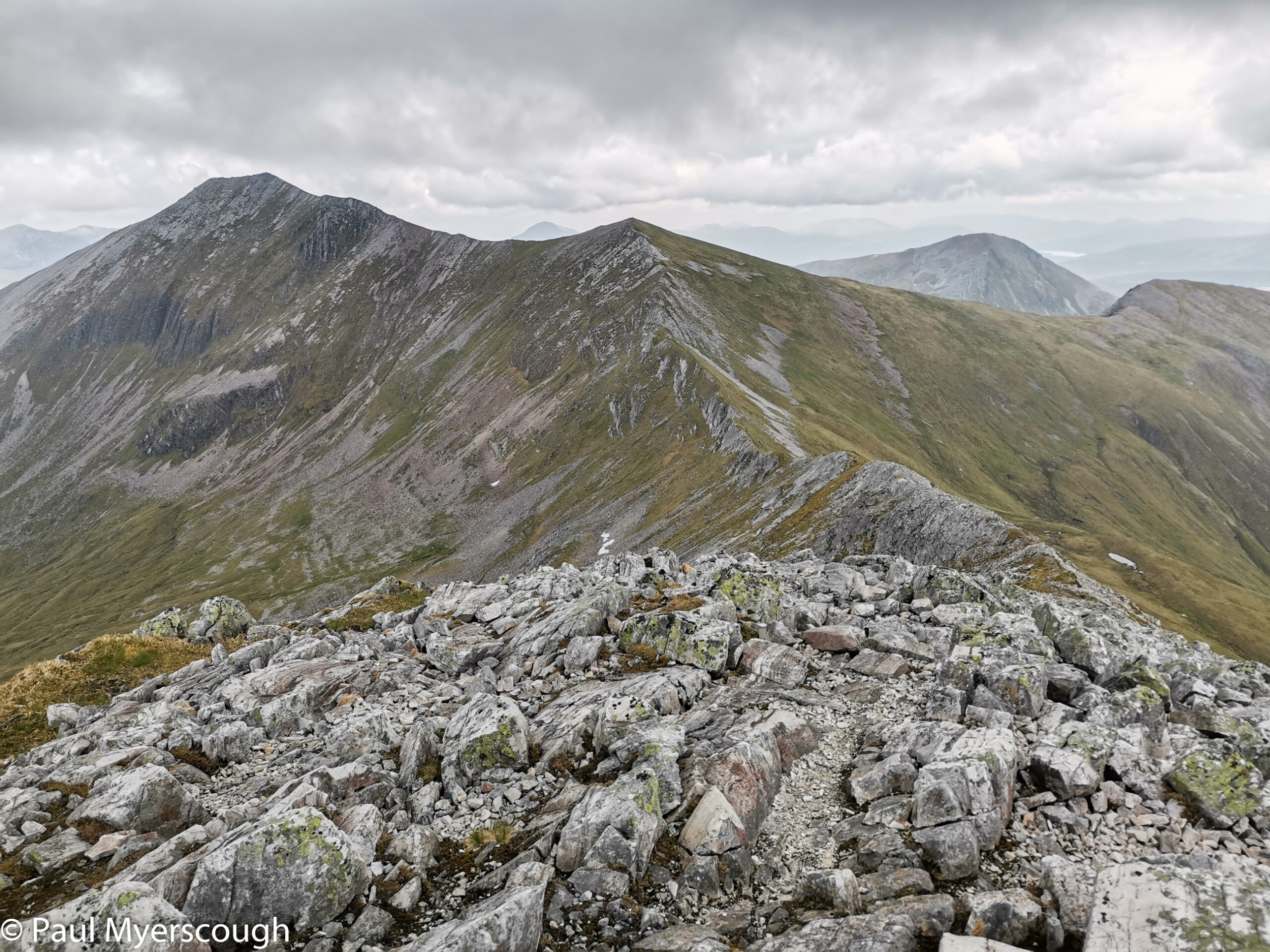 Binnein Mor from Na Gruagaichean